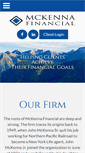 Mobile Screenshot of mckenna-financial.com